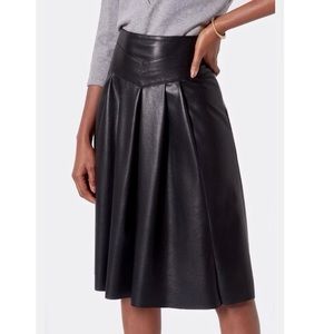 Joie Ordell Vegan Leather Midi Skirt—NWOT